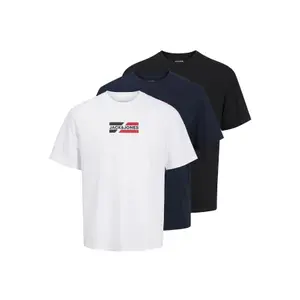 Camiseta Jack & Jones Corp Graphic (x3) image-0