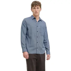 Langærmet skjorte Jack & Jones Classic Melange image-1