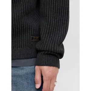 Striktrøje med lav hals Jack & Jones Dover image-3