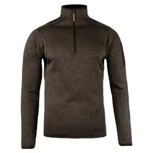 Fleece 1/4 Reißverschluss Jack Pyke Melange image-0
