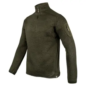 Fleece 1/4 Reißverschluss Jack Pyke Melange image-2