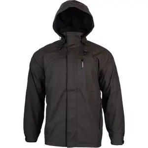 Hooded waterproof jacket Jack Pyke Featherlite image-0