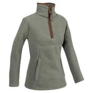 Women's 1/2 zip fleece Jack Pyke Sherpa image-2