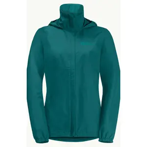 Casaco à prova de água para mulheres Jack Wolfskin Stormy Point 2L image-0