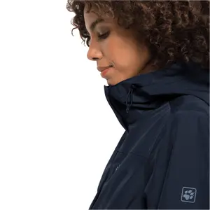 Women's hooded coat Jack Wolfskin Cape York Paradise image-6