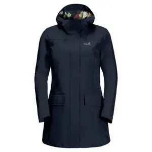 Women's hooded coat Jack Wolfskin Cape York Paradise image-0