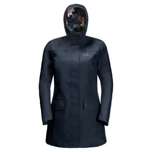 Women's hooded coat Jack Wolfskin Cape York Paradise image-1
