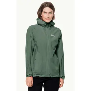 Women's waterproof jacket Jack Wolfskin Pack &Amp; Go Shell image-1