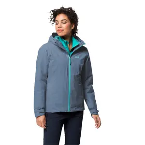 Women's hooded jacket Jack Wolfskin argon storm image-1