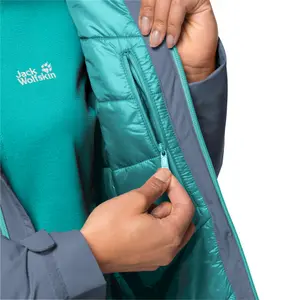 Women's hooded jacket Jack Wolfskin argon storm image-4