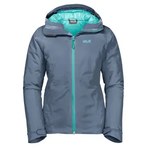 Women's hooded jacket Jack Wolfskin argon storm image-0
