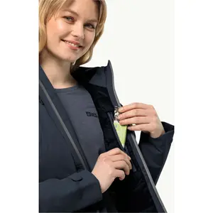 Casaco à prova de água para mulheres Jack Wolfskin Wisper Ins image-2