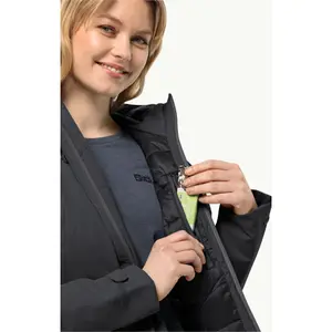 Casaco à prova de água para mulheres Jack Wolfskin Wisper Ins image-2