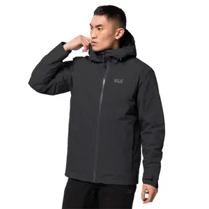 Hooded jacket Jack Wolfskin argon storm image-1