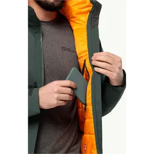 Wasserdichte Jacke in Übergröße Jack Wolfskin Wisper Ins image-3