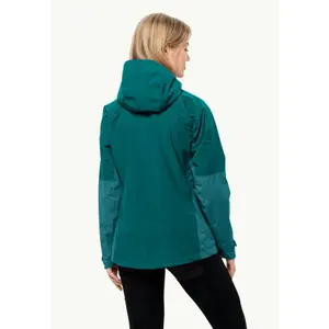 Wasserdichte Jacke große Größe Frau Jack Wolfskin Eagle Peak 2L image-1