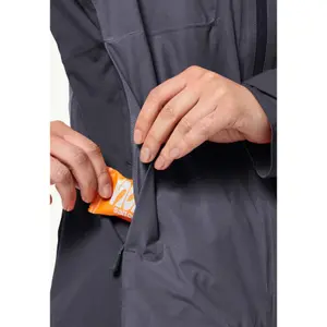 Wasserdichte Jacke große Größe Frau Jack Wolfskin Eagle Peak 2L image-2