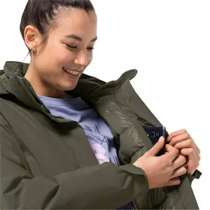 Parka Frau Jack Wolfskin cold bay XXL image-3