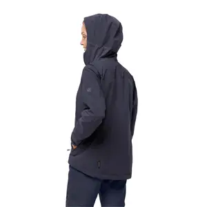 Wasserdichte Jacke für Frauen Jack Wolfskin Go Hike image-3