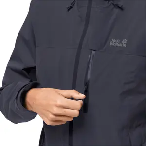 Wasserdichte Jacke für Frauen Jack Wolfskin Go Hike image-6