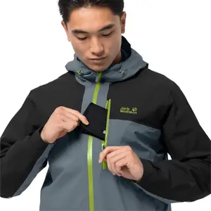 Chaqueta impermeable Jack Wolfskin Go Hike image-3