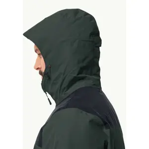 Wasserdichte Jacke in Übergröße Jack Wolfskin Jasper Ins image-4