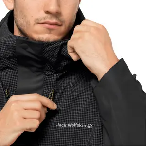 Waterproof jacket Jack Wolfskin DNA Block image-3