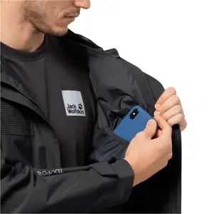 Waterproof jacket Jack Wolfskin DNA Block image-6