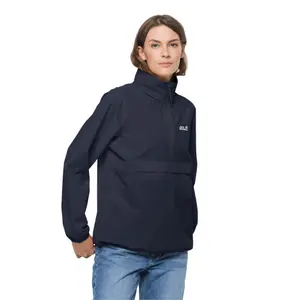 Wasserdichte Jacke für Frauen Jack Wolfskin Pack & Go Overhead image-1