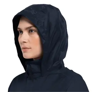 Wasserdichte Jacke für Frauen Jack Wolfskin Pack & Go Overhead image-3