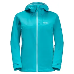 Wasserdichte Jacke für Frauen Jack Wolfskin Highest Peak 2.5L image-0
