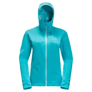 Wasserdichte Jacke für Frauen Jack Wolfskin Highest Peak 2.5L image-1