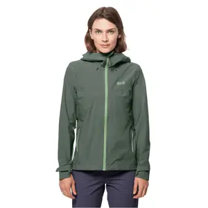 Chaqueta impermeable mujer Jack Wolfskin Highest Peak 2.5L image-1