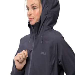 Chaqueta impermeable mujer Jack Wolfskin Highest Peak image-3