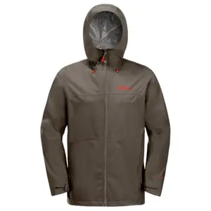 Wasserdichte Jacke in Übergröße Jack Wolfskin Highest Peak image-1