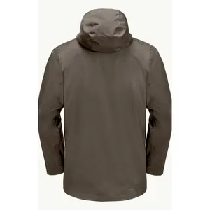 Wasserdichte Jacke in Übergröße Jack Wolfskin Highest Peak image-3