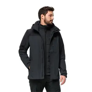 Wasserdichte 3-in-1-Jacke, große Größe Jack Wolfskin Roemertor image-0