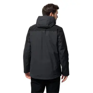 Wasserdichte 3-in-1-Jacke, große Größe Jack Wolfskin Roemertor image-3
