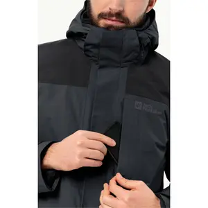 Wasserdichte 3-in-1-Jacke, große Größe Jack Wolfskin Roemertor image-6