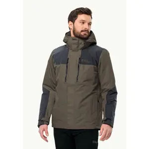 Wasserdichte 3-in-1-Jacke, große Größe Jack Wolfskin Jasper image-1