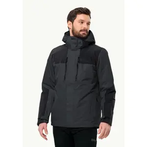 Wasserdichte 3-in-1-Jacke, große Größe Jack Wolfskin Jasper image-1