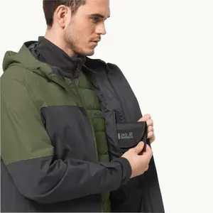 3-in-1 waterdichte jas Jack Wolfskin Glaabach (GT) image-4