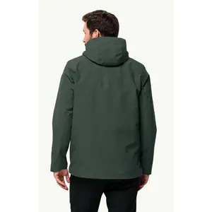 Wasserdichte 3-in-1-Jacke, große Größe Jack Wolfskin Altenberg image-3