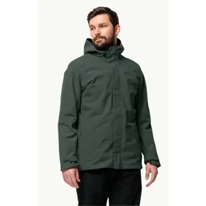 Wasserdichte 3-in-1-Jacke, große Größe Jack Wolfskin Altenberg image-0