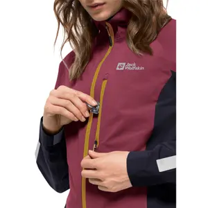 Dámská nepromokavá bunda Jack Wolfskin Morobbia 2.5 L image-3
