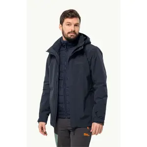 3-in-1 waterdichte jas Jack Wolfskin Bergland image-2