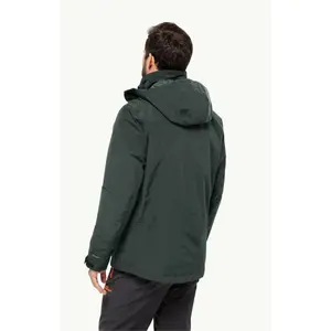 Wasserdichte 3-in-1-Jacke, große Größe Jack Wolfskin Bergland image-6