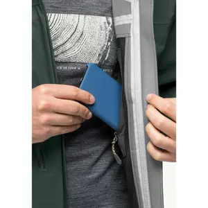 Large waterproof jacket Jack Wolfskin Kammweg 3L image-3