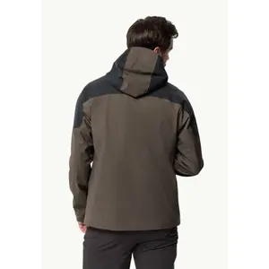 Wasserdichte Jacke in Übergröße Jack Wolfskin Kammweg 2L image-3