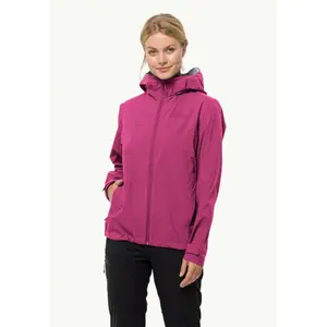 Wasserdichte Jacke große Größe Frau Jack Wolfskin Elsberg 2.5L image-1